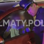 Машину забрали на штрафстоянку, но после визита владельца ее пришлось искать в Алматы (видео)