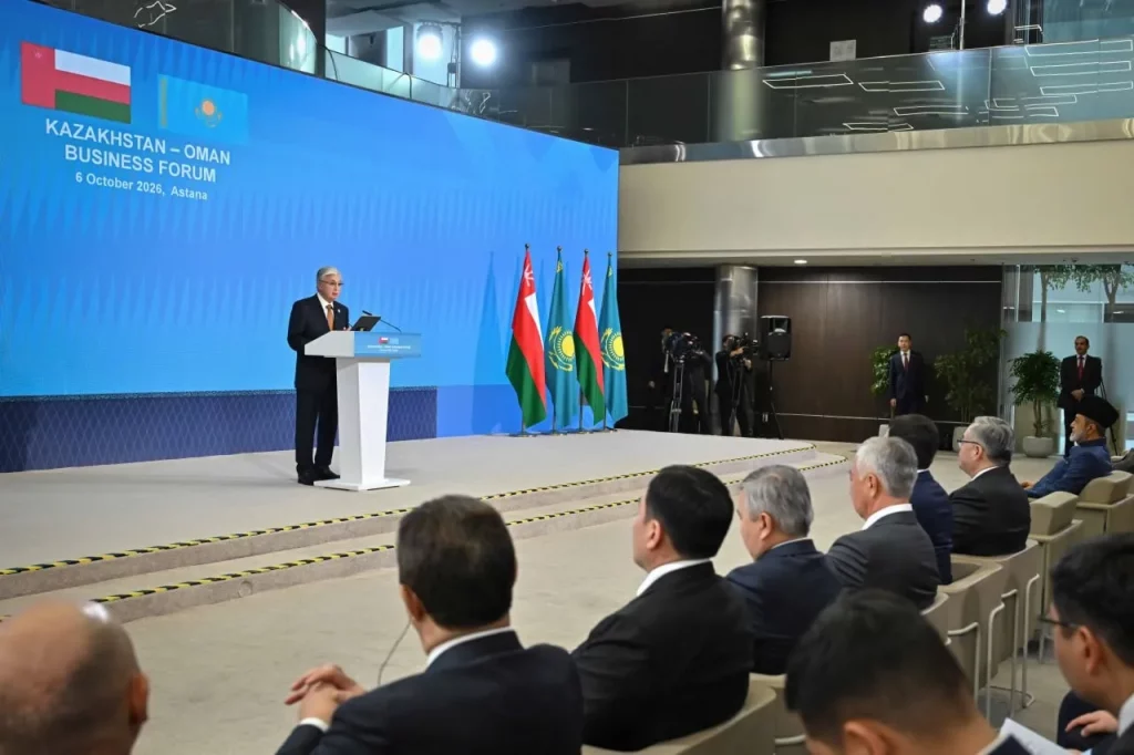 Тоқаев қазақ-оман бизнес форумында сөз сөйледі