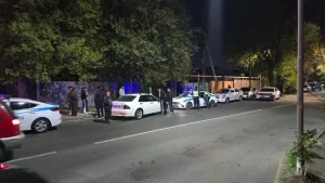 Алматыда төрт көлік соқтығысып, үш адам ауруханаға жеткізілді