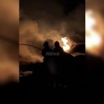 Ұлытау облысында 100 бума шөп өртенді (видео)