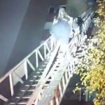 Өскеменде студенттер жатақханасынан өрт шықты (видео)