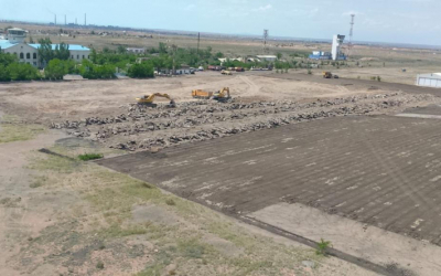 В аэропорту Балхаша начали реконструкцию