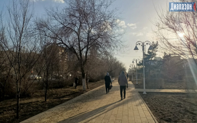 Погода в Актобе на 15-17 апреля. Ожидается потепление