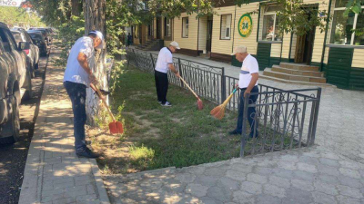 Более 90 тонн мусора собрали улытаусцы за один день
