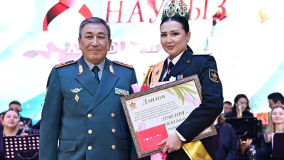 Самую красивую девушку-военнослужащего выбрали в Казахстане